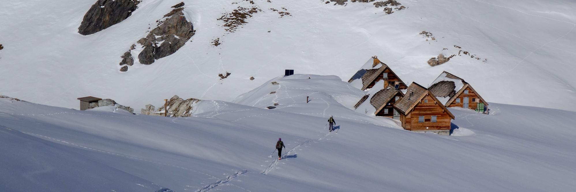 Le refuge sous la neige