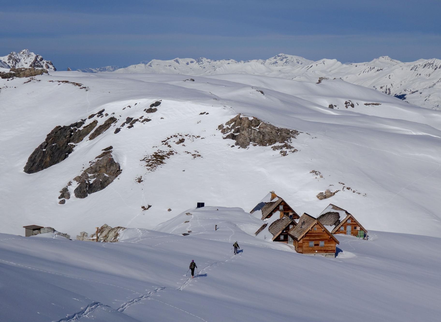 Le refuge sous la neige