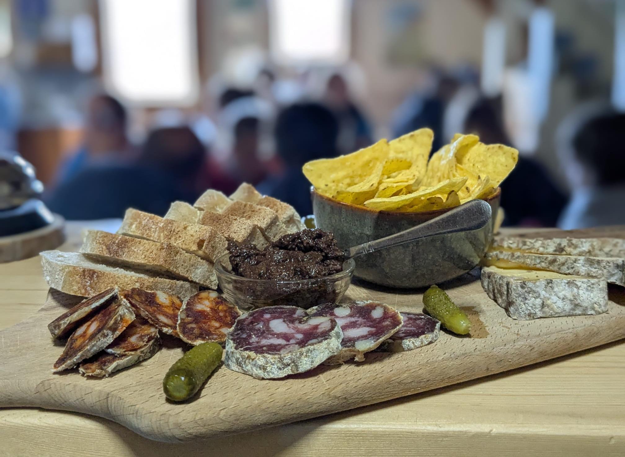 Planche de charcuterie